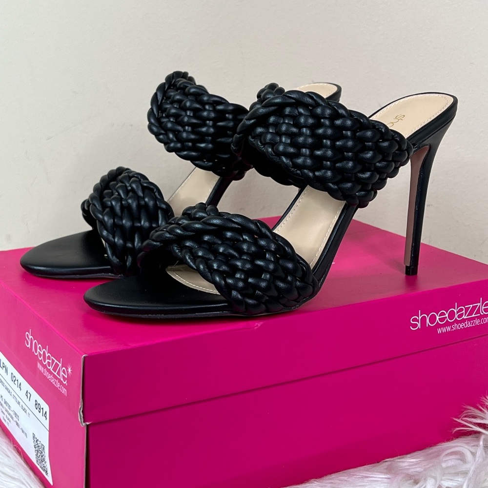 Braided Dress Heel Sandals By Shoe Dazzle